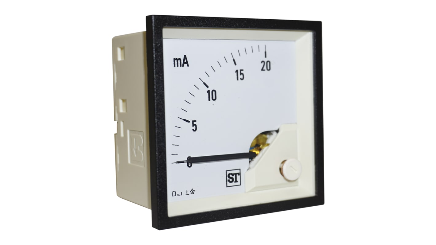 Sifam Tinsley Analogt voltmeter, DC, -10°C -> +55°C, 68 x 68 mm, Sigma Serien