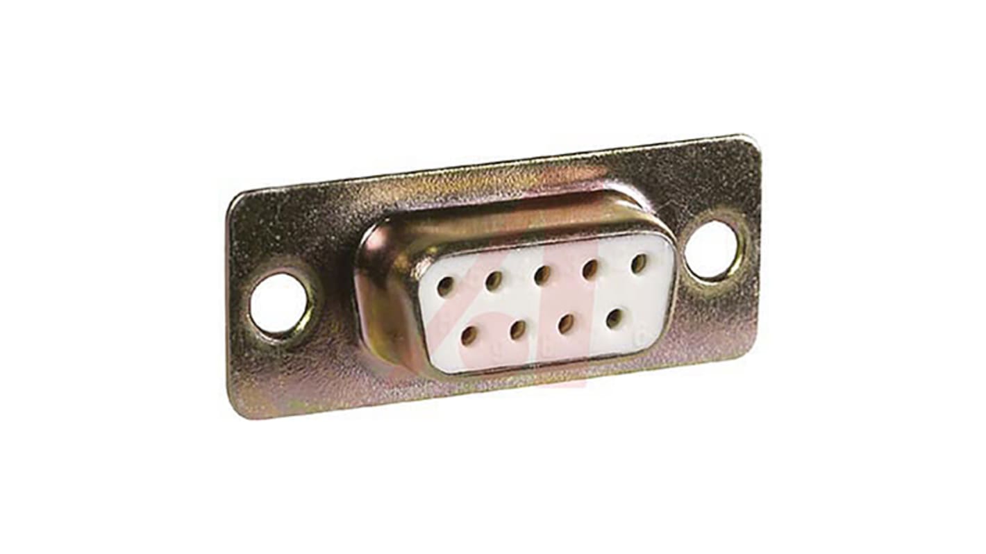 Cinch 97 9 Way Cable Mount, Panel Mount D-sub Connector Socket