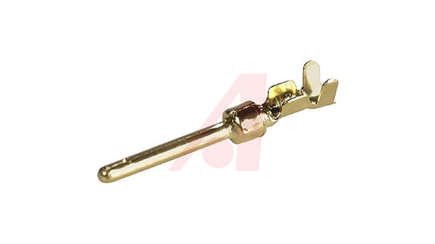 Cinch Connectors, 40 Series, Male Crimp D-sub Connector Contact, Gold Pin