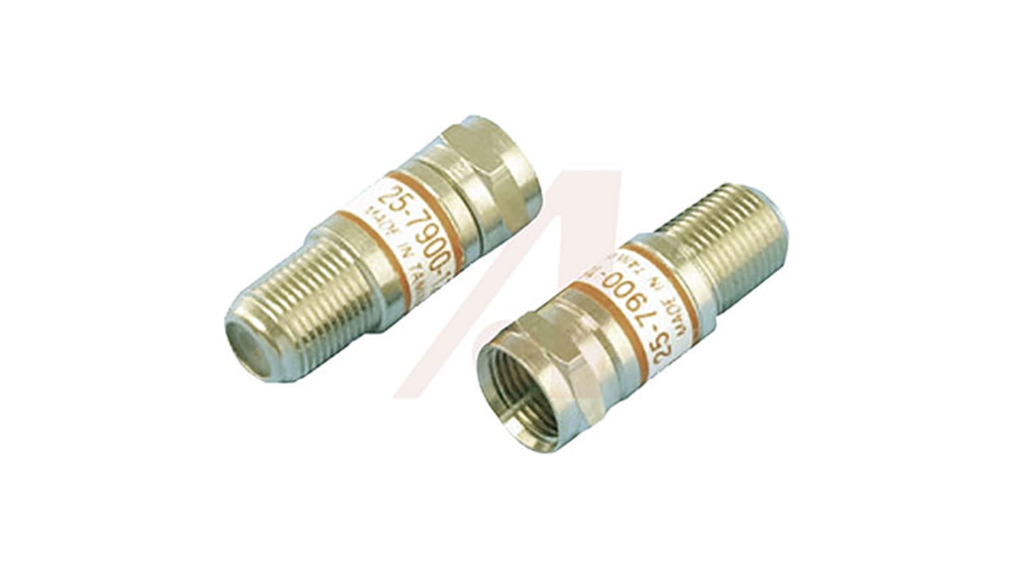 RF Attenuator Straight F Connector F Plug to F Socket, Operating Frequency 1GHz