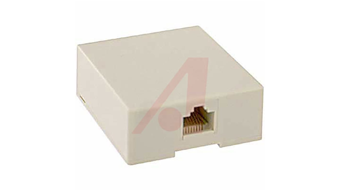 RJ11 Surface Mount Keyed Socket