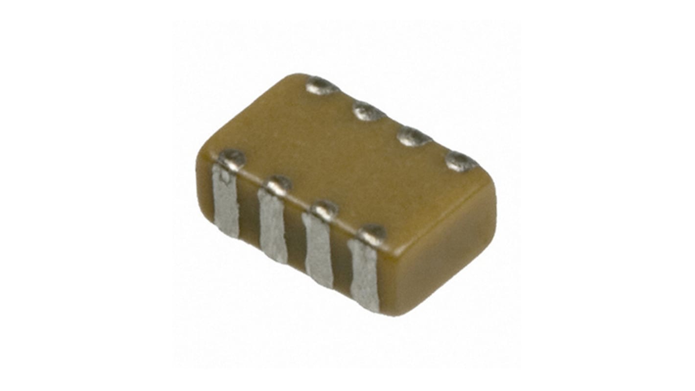 KYOCERA AVX Capacitor Array 470nF 4V dc ±20% 1-way X7S Dielectric , 0306 (0816M), W4L, Surface Mount