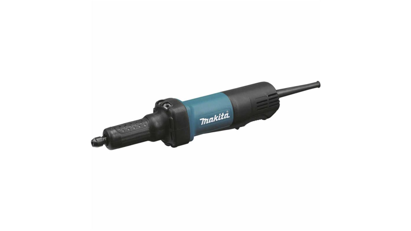 Makita GD0600/1 Egyenes csiszoló, 6.35mm (Laposkarú kapcsolóval ellátott lyukcsiszoló)