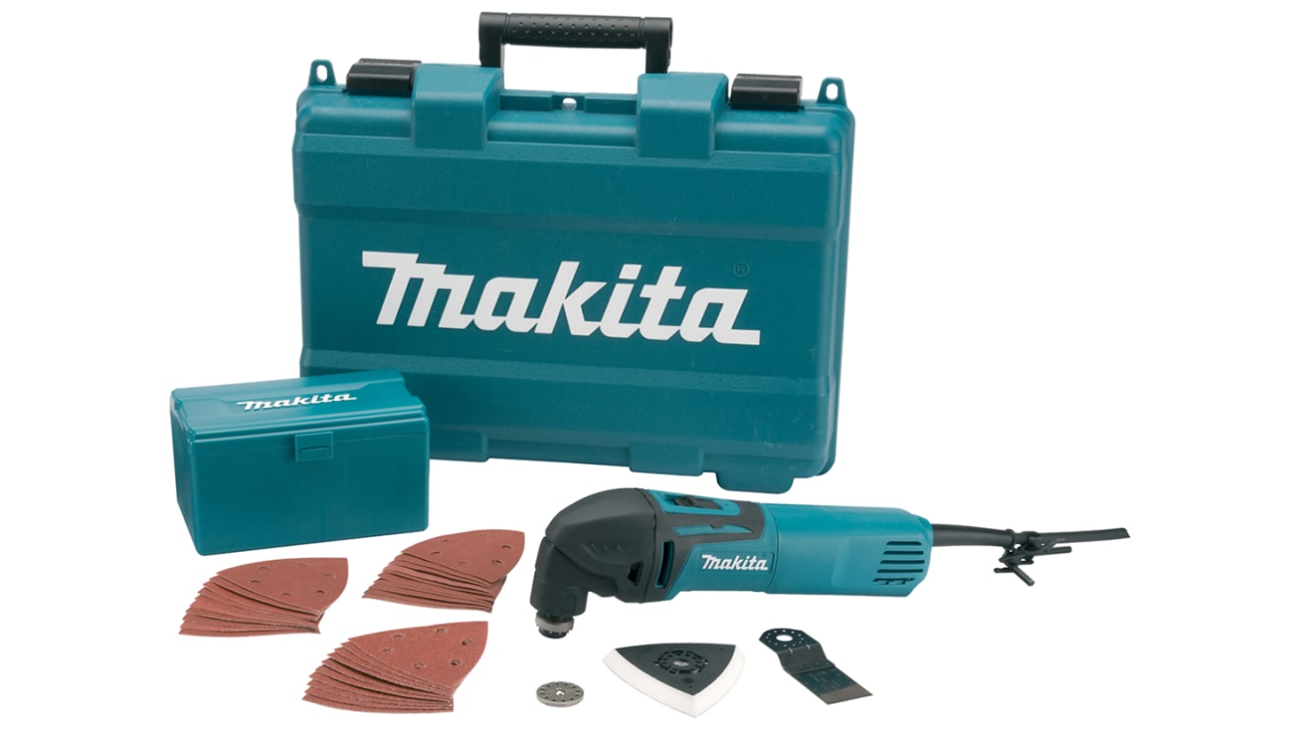 Makita TM3000CX4 Oszcilláló többcélú szerszám, G típusú – brit 3 érintkezős