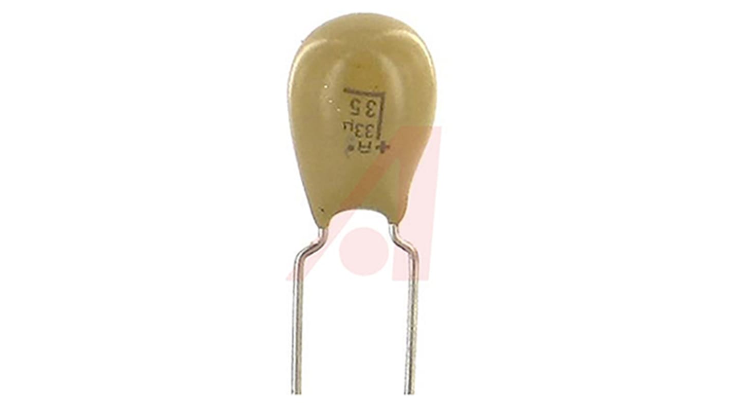 KYOCERA AVX 33μF Electrolytic Tantalum Capacitor 35V dc, TAP Series