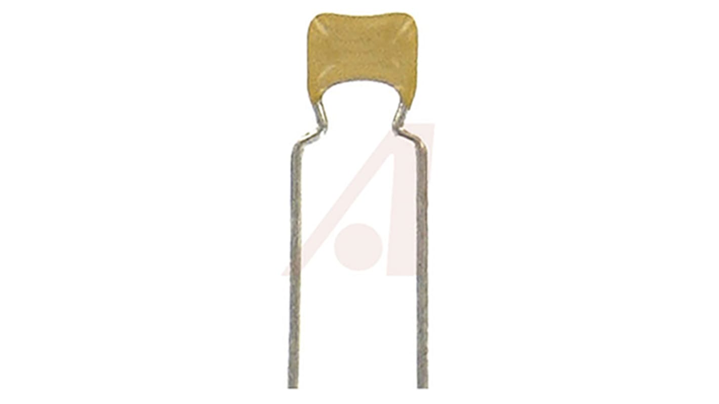 KYOCERA AVX 1μF Multilayer Ceramic Capacitor MLCC, 100V dc V, ±10% , Through Hole