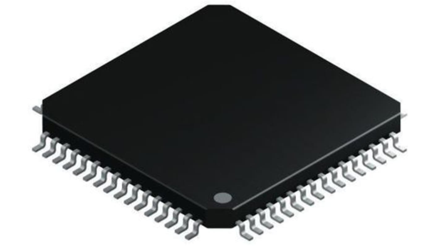 dsPIC30F6012A-30I/PF Microchip dsPIC30F, 16bit Digital Signal Processor 30MIPS 4.096 kB, 144 kB Flash 64-Pin TQFP