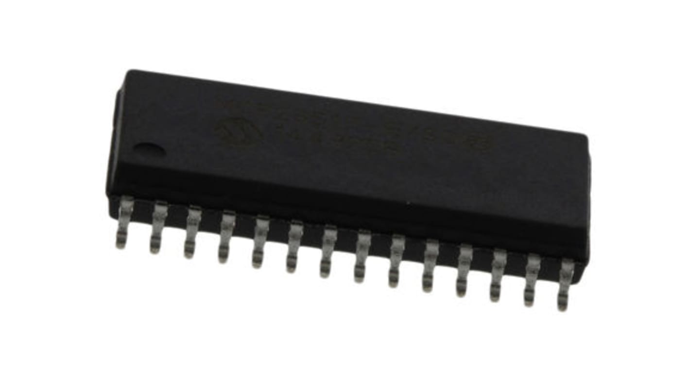 MCP23S17-E/SO, I/O-udvidelse, 16 Kanaler, 5MHz Seriel-SPI, 28 ben, SOIC