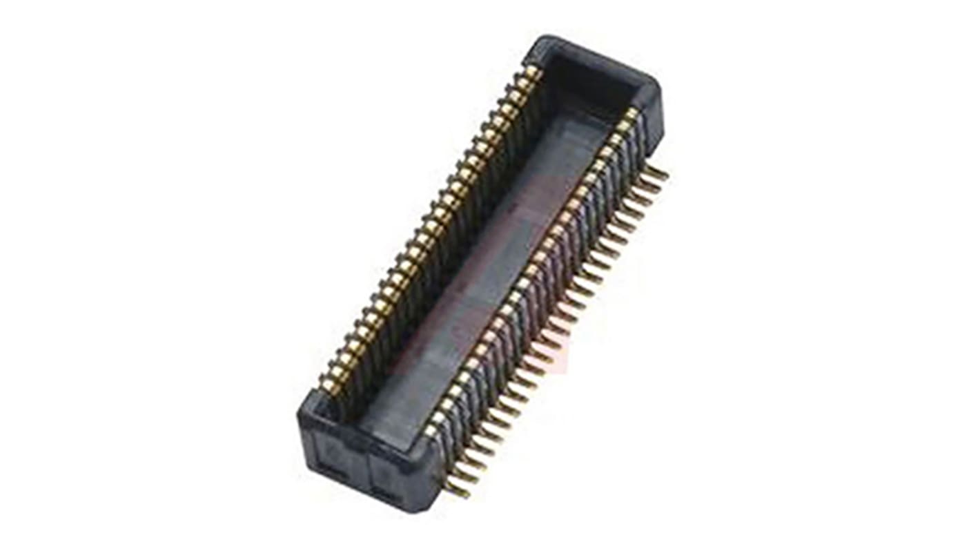 Conector de montaje en PCB Ángulo de 90° KYOCERA AVX serie 5846, de 60 vías en 2 filas, paso 0.4mm, 50 V, 400mA,