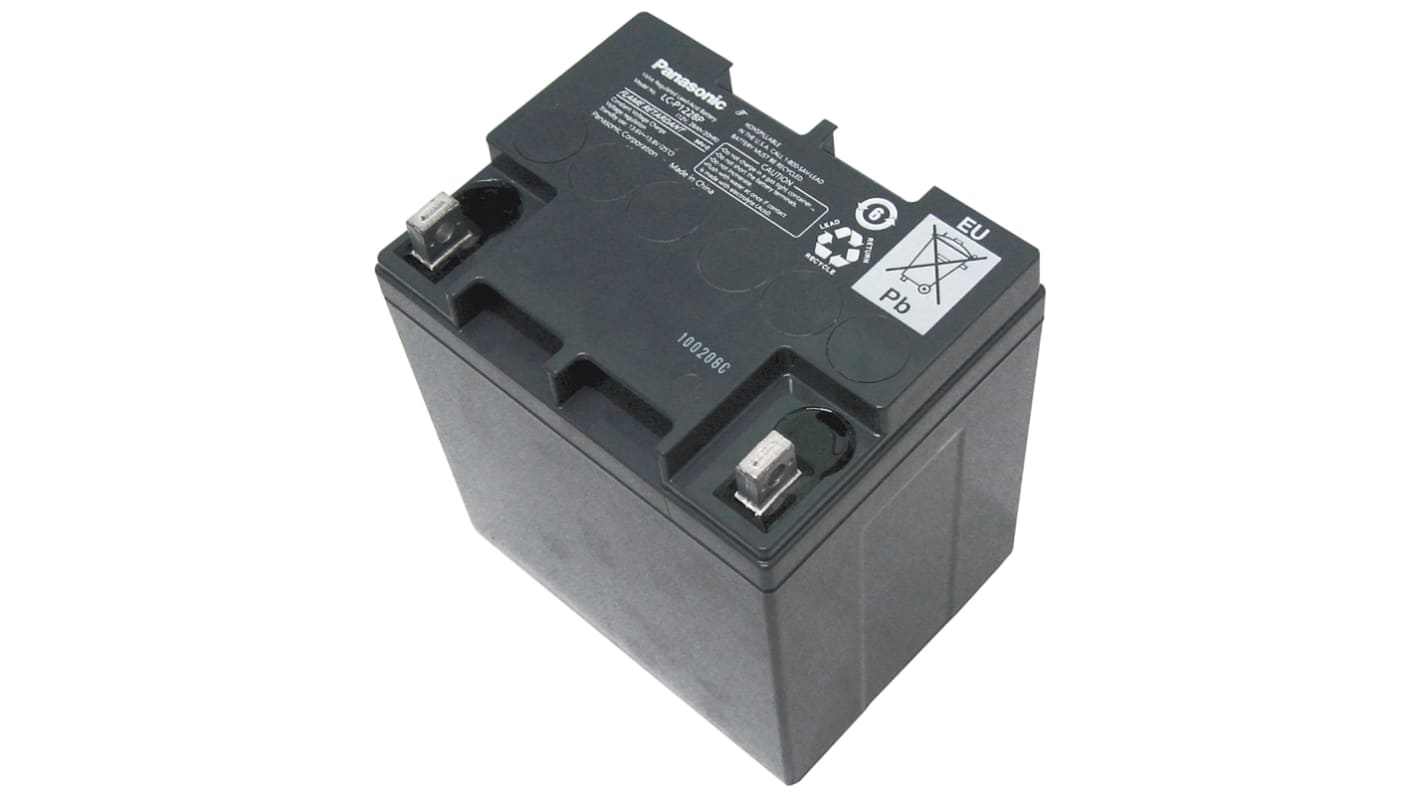 Panasonic 12V M5 Sealed Lead Acid Battery, 28Ah