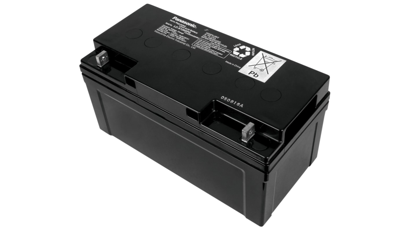 Panasonic 12V M6 Sealed Lead Acid Battery, 65Ah