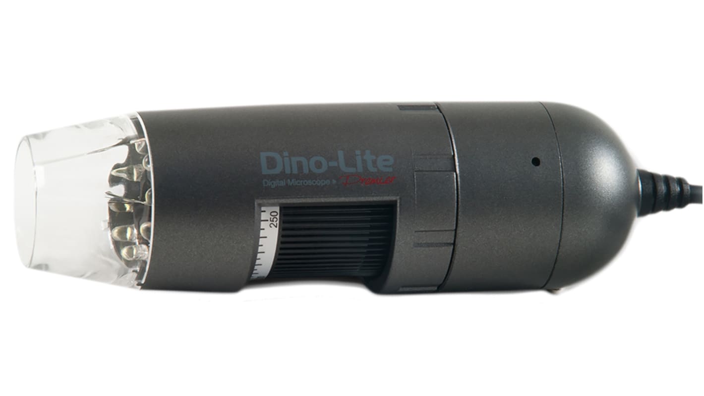 Dino-Lite AM4112PT TV (RCA) PAL Mikroskop, Vergrößerung 200X 30fps Beleuchtet, Weiße LED, 640 x 480 Pixel