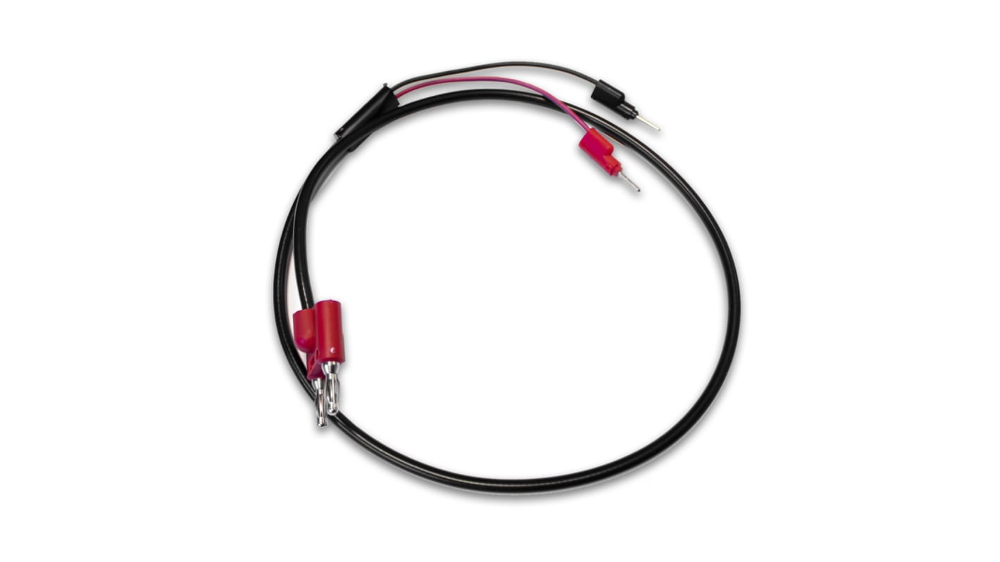 Mueller Electric Test lead, 500V, Red, 60cm Lead Length