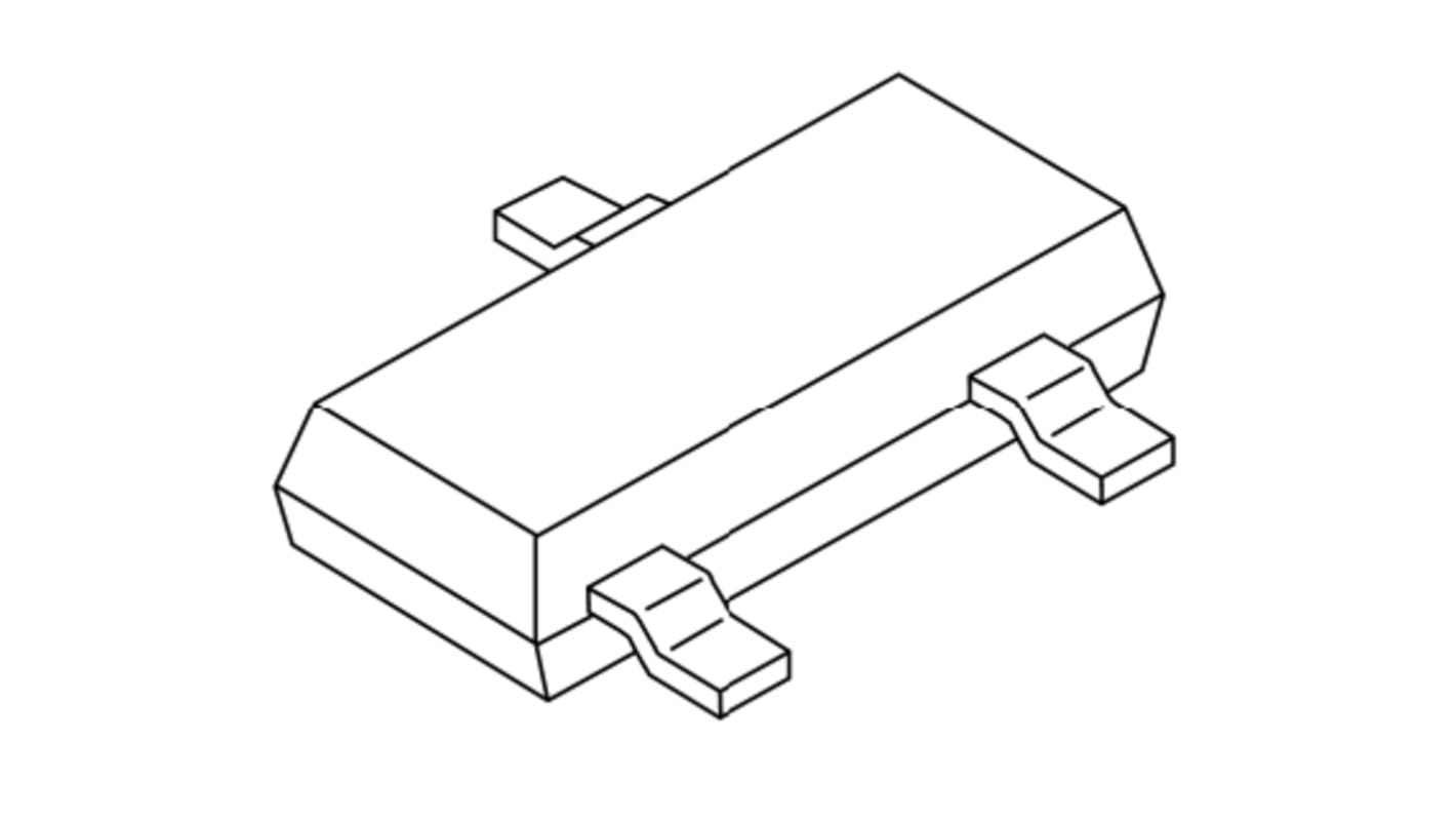 Regulador de tensión MCP1703AT-5002E/CB, 250mA SOT-23A, 3 pines