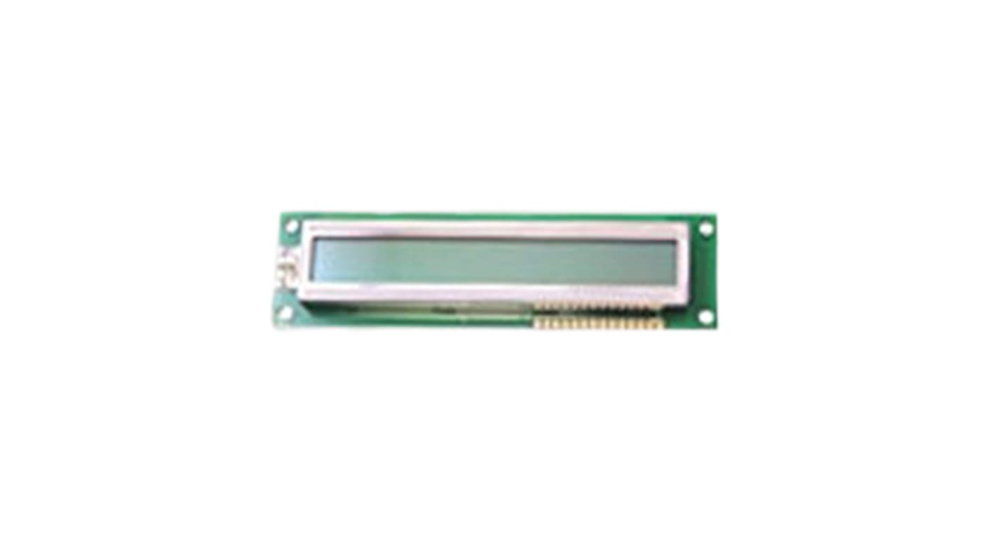 Lumex LCM-S01602DSF/M Alphanumeric LCD Display, 2 Rows by 16 Characters, Transflective