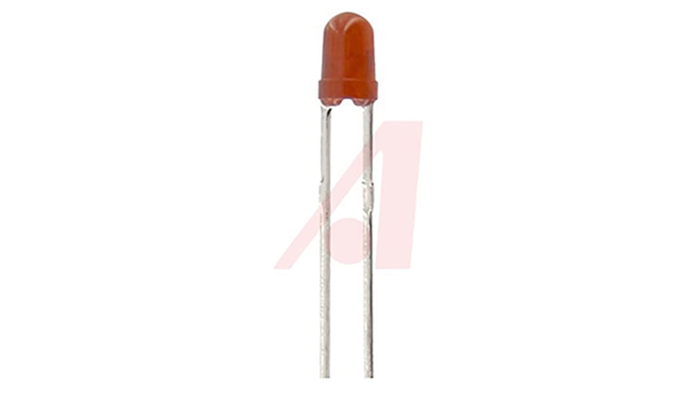 Lumex2.5 V Red LED 3mm Through Hole, SSL-LX3044ID