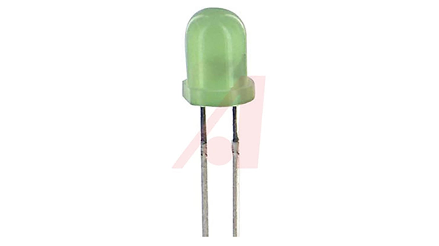 Lumex2.6 V Green LED 4 mm Through Hole, SSL-LX4073GD