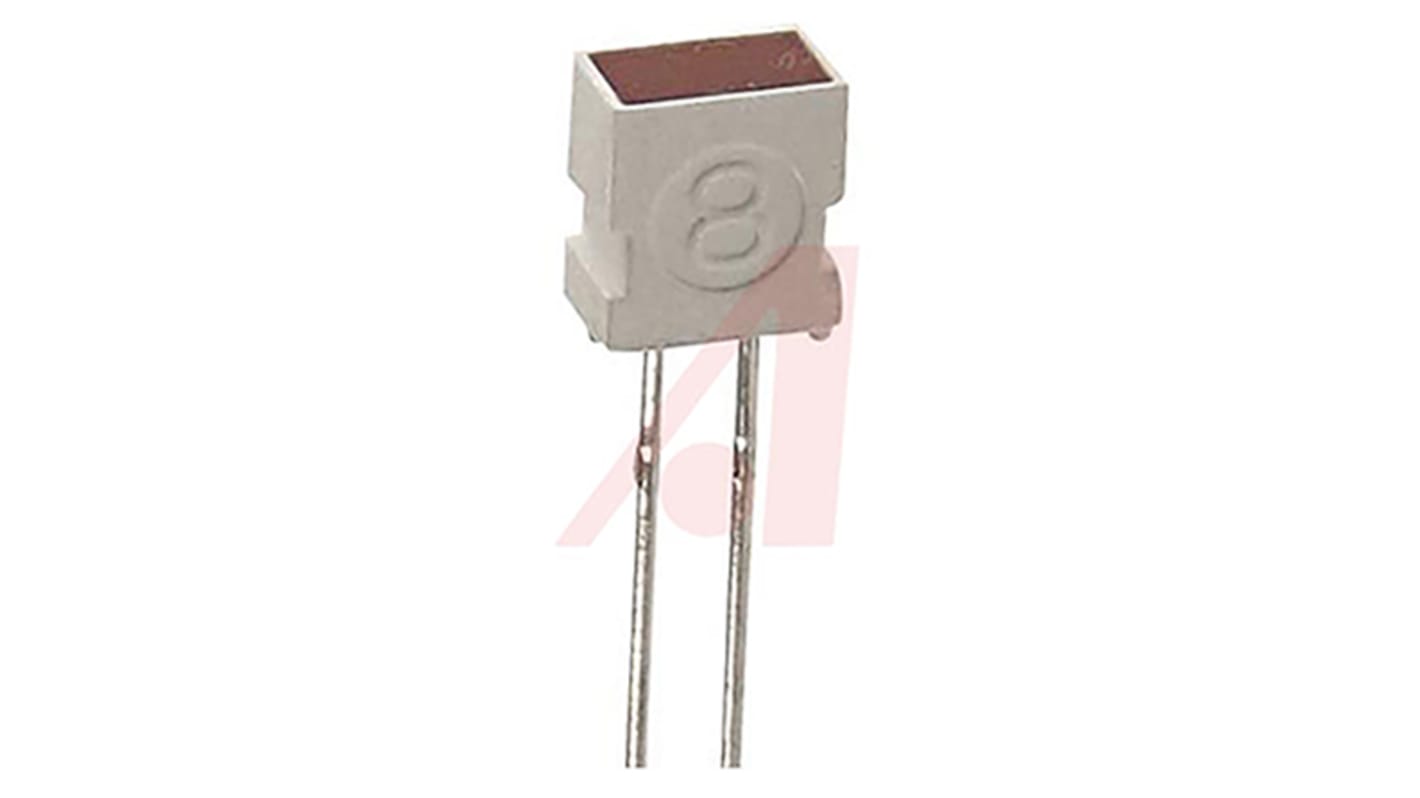 Lumex2.5 V Red LED Rectangular Through Hole, SSL-LX4673ID-LA20