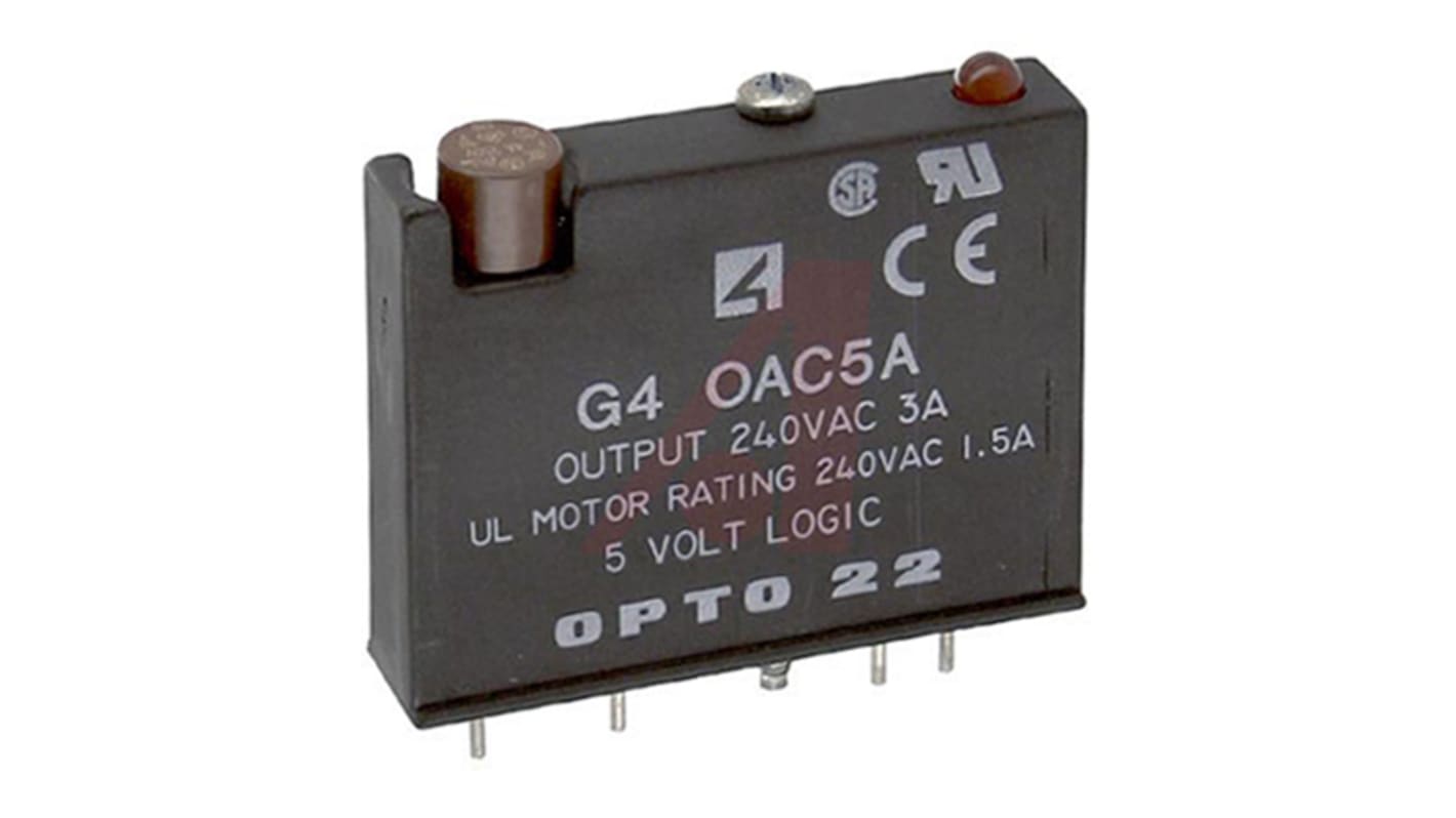 Opto 22 SNAP SPS-E/A Modul, 1 x Digital IN / 1 x Digital OUT, 48,8 x 12,2 x 41,1 mm