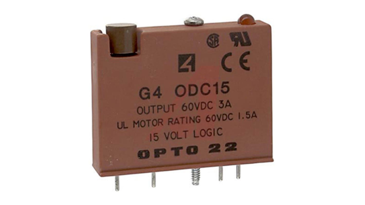 Opto 22 u-remote Series PLC I/O Module, DC Digital, Digital DC Voltage, 5 V dc