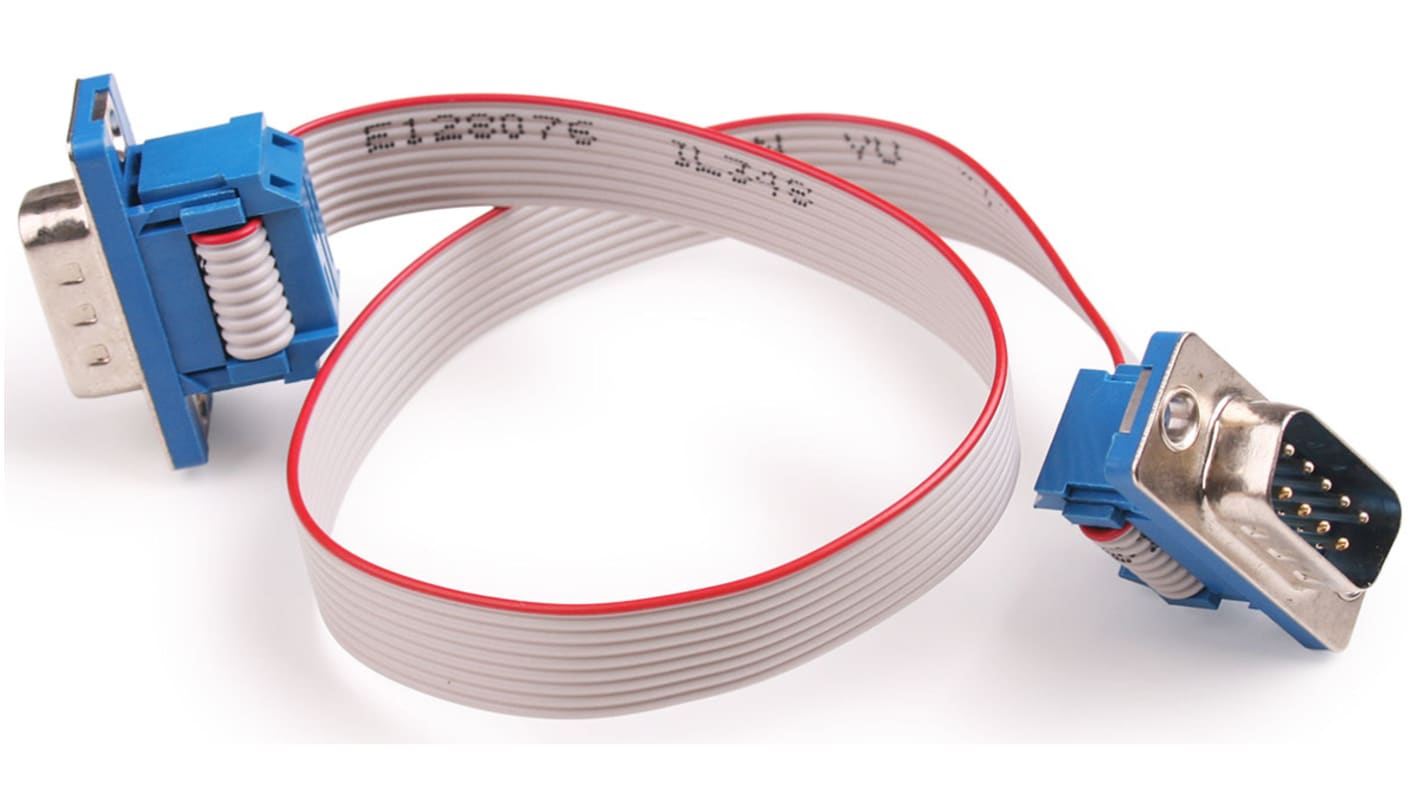 Matrix Technology Solutions Cable Mount Connector Male to Male, 9 Way, 2 Row