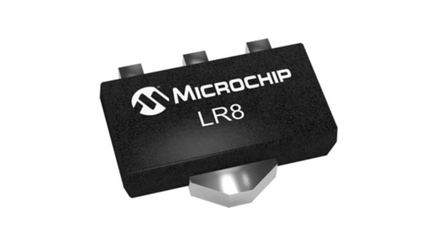 Microchip 電圧レギュレータ リニア電圧 1.2 → 440 V, 3-Pin, LR8N8-G