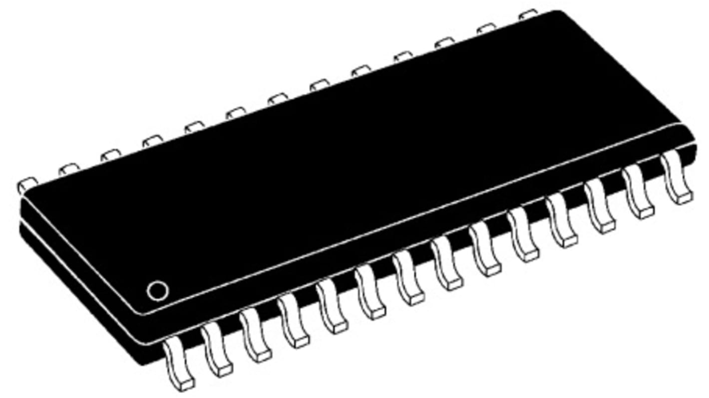 Microchip PIC24HJ64GP502-I/SO, 16bit PIC Microcontroller, PIC24HJ, 40MIPS, 64 kB Flash, 28-Pin SOIC