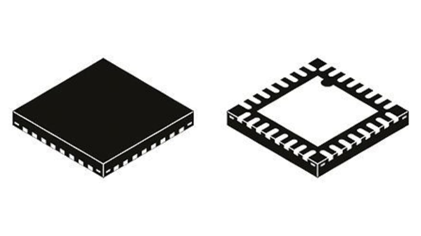 Microchip USB adó-vevő USB3320C-EZK-TR, USB 2,0, 1,8 V, 3,3 V, 32-tüskés, QFN