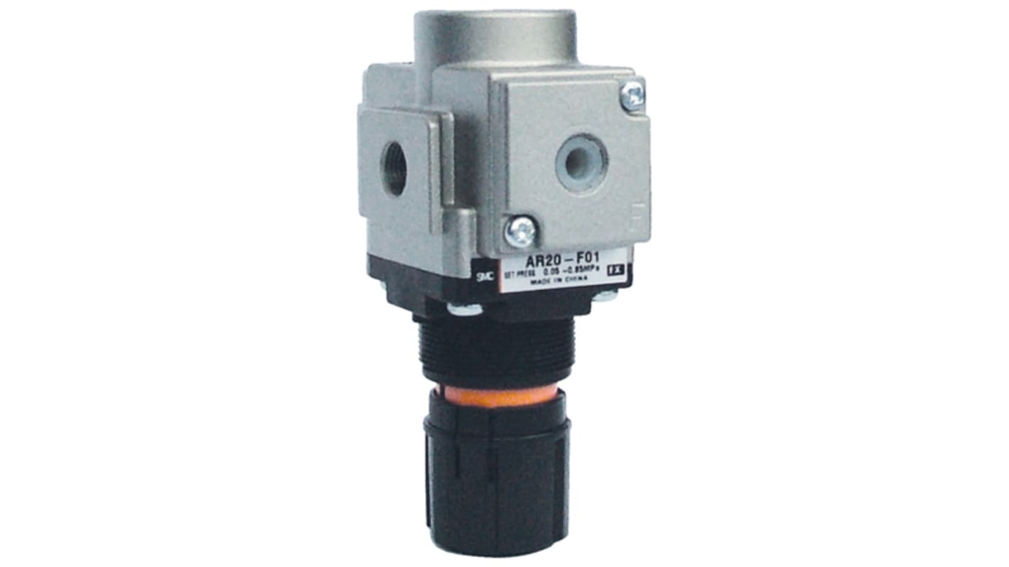 Regolatore pneumatico SMC, attacco G 1/8, 0.05MPa → 0.85MPa