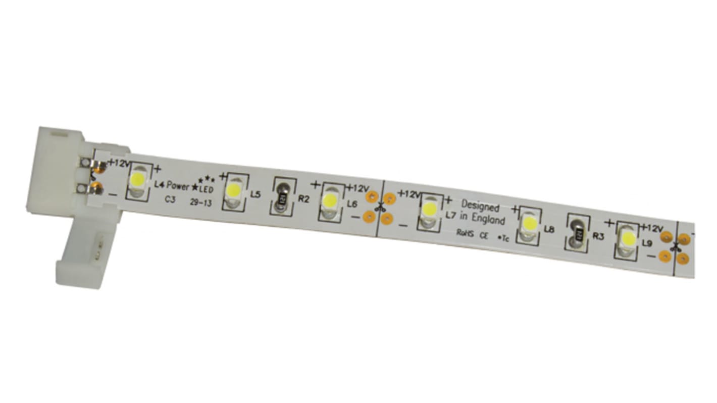 Conector LED Solderless Connectors, 2 Polos, Montaje en PCB, IP20, IP65