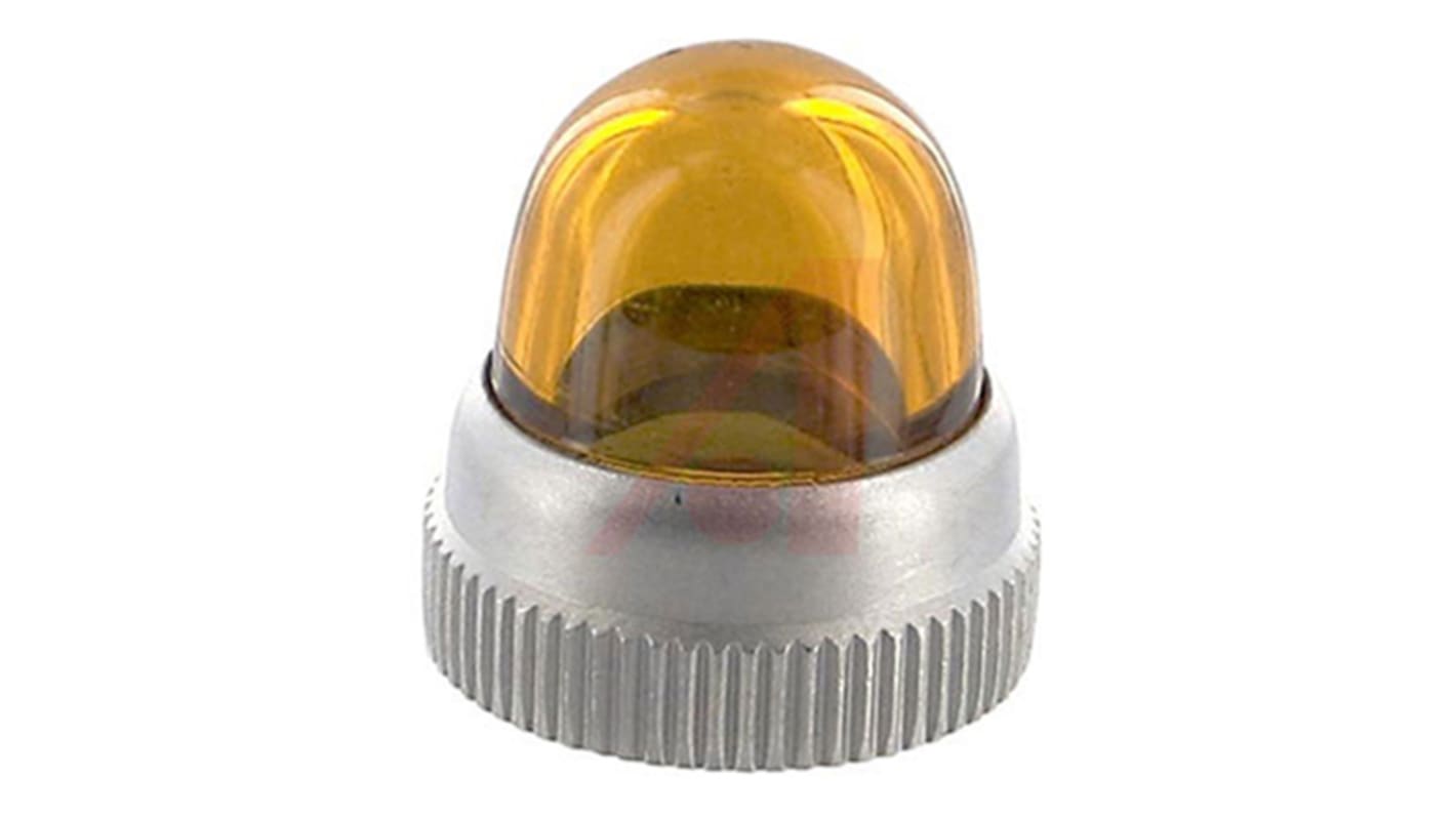 Lente LED Dialight, diámetro 21.03mm, 21.03 (Dia.) x 22.22 (H)mm, para LED basado en varios chips o agrupación, lámpara