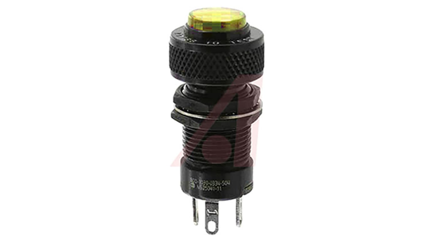 Voyant Jaune Dialight, dia. 11.9mm