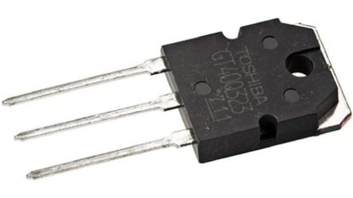 Toshiba GT50J342,Q(O IGBT N-csatornás, 80 A, 600 V, 0.38μs, 3-tüskés, TO-3P Egyszeres