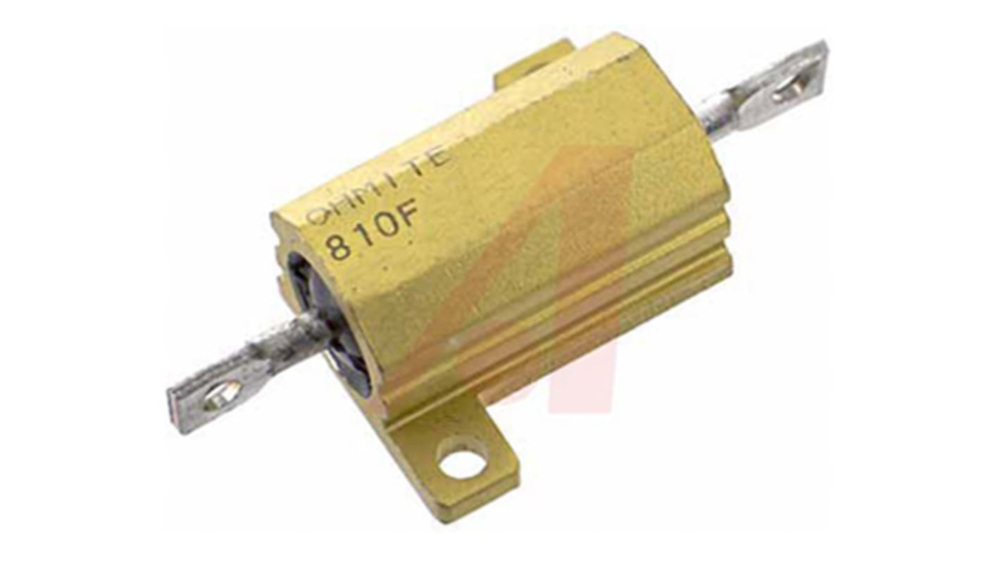 Ohmite, 10Ω 10W Wire Wound Chassis Mount Resistor 810F10RE ±1%