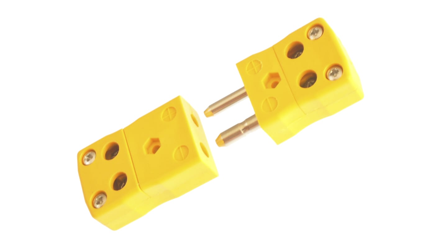 Connecteur RS PRO Mâle-femelle à utiliser avec Thermocouple de type K