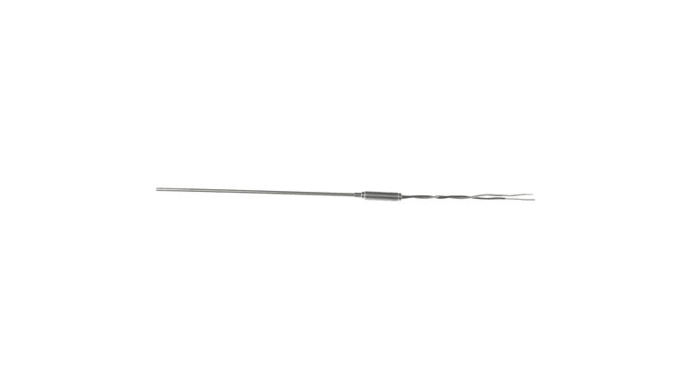 Thermocouple à isolation minérale RS PRO type T Ø 1.5mm, L 500mm, +400°C max à Raccord dénudé