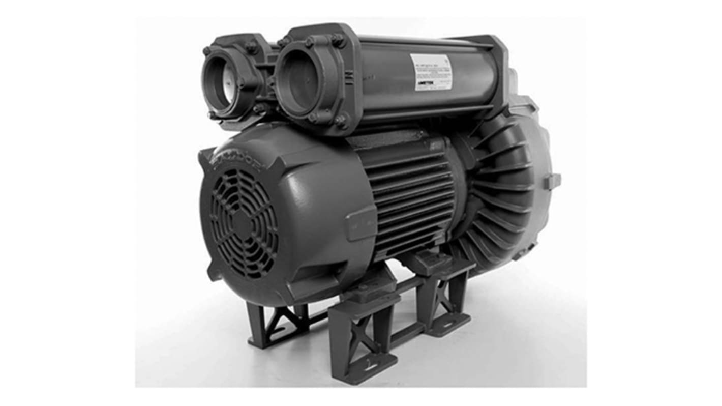 Ametek DR14 Series Regenerative Centrifugal Fan, 575 V ac, 1752.45m³/h, AC Operation, 446.3 x 701 x 801.4mm