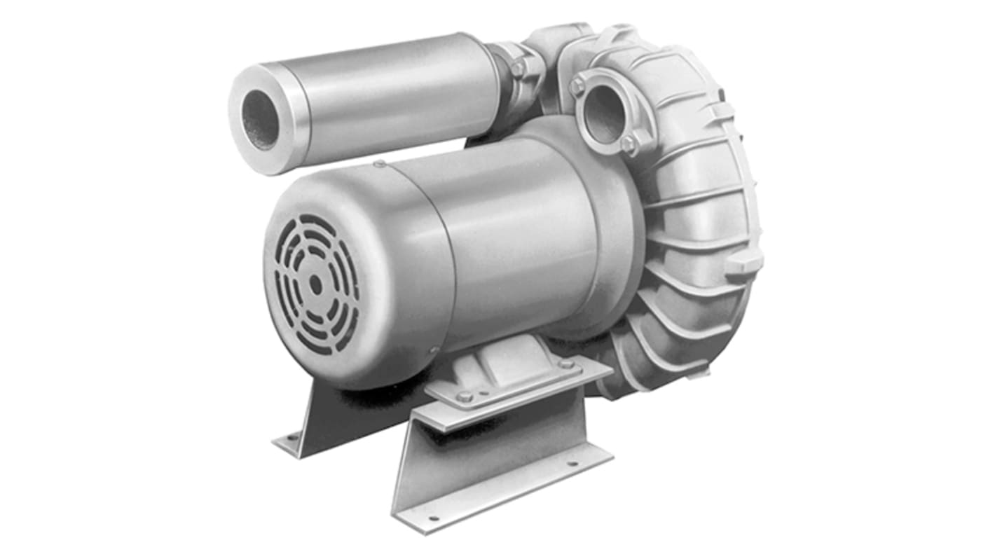 Ametek DR6 Series Regenerative Centrifugal Fan, 230 V ac, 460 V ac, 350.49m³/h, AC Operation