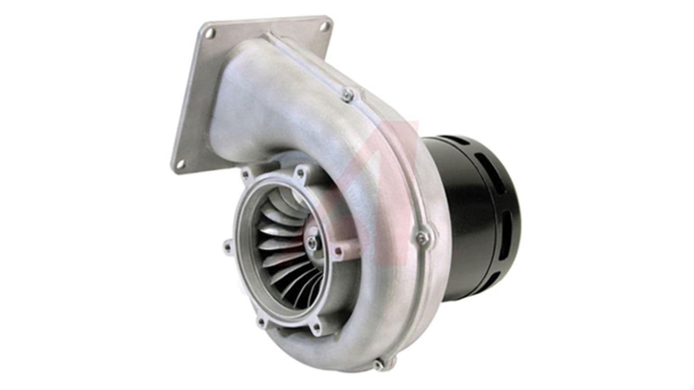 Ametek Nautilair 7.6" Series Centrifugal Fan, 240 V ac, 270.99m³/h, ac Operation, 204.22 x 189.5 x 138.4mm