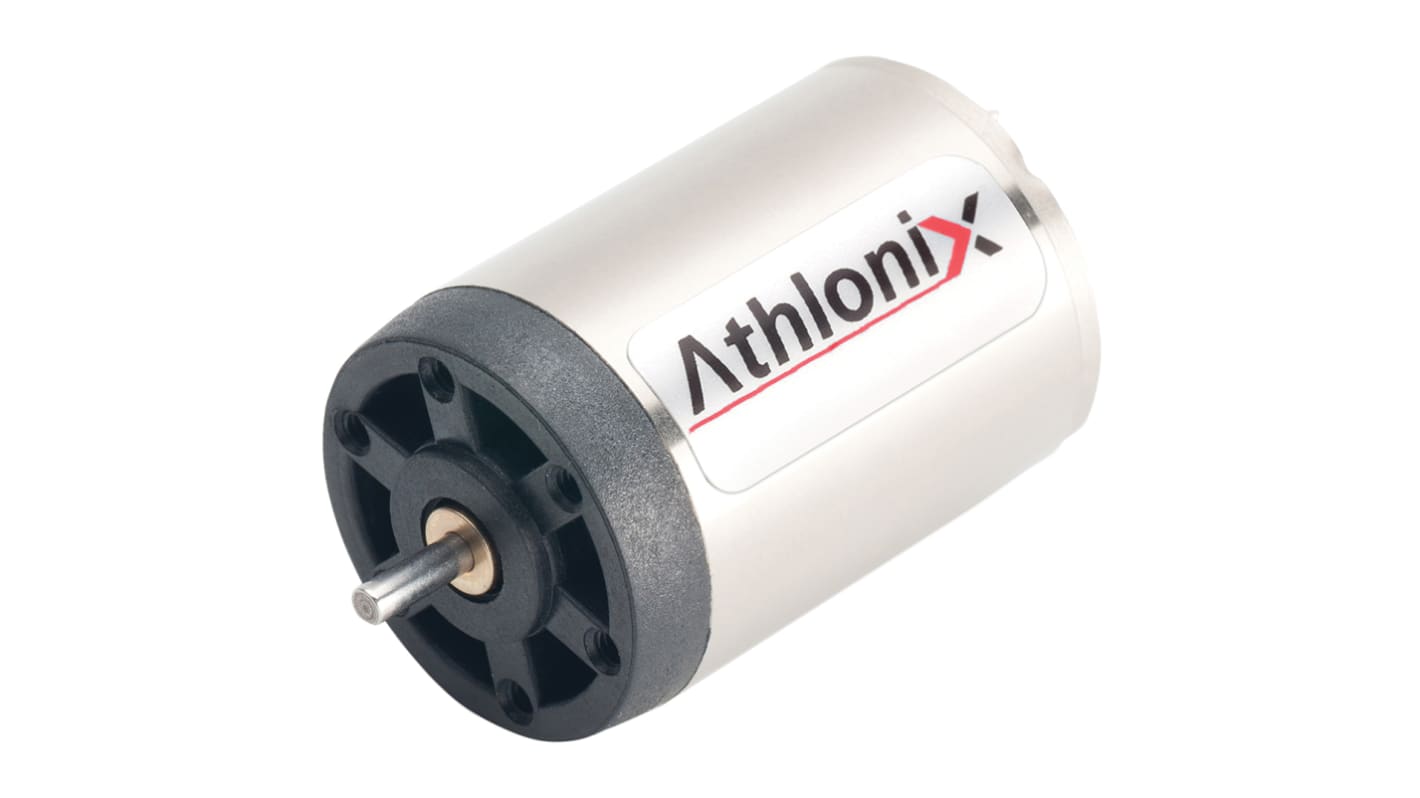 Portescap Brushed DC Motor, 3.7 W, 12 V dc, 7.3 mNm, 5880 rpm, 1.5mm Shaft Diameter