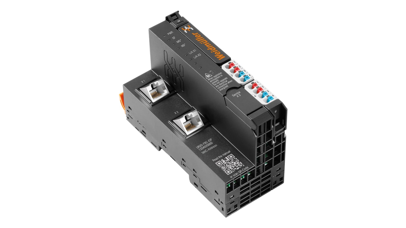 Módulo de interfaz Fieldbus Weidmuller NX, 24 V dc, para usar con E/S remota