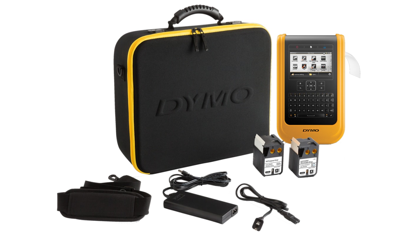 Kit stampante per etichette Portatile Dymo XTL XTL 500, QWERTY (UK), largh. 54mm max, spina tipo C - EU