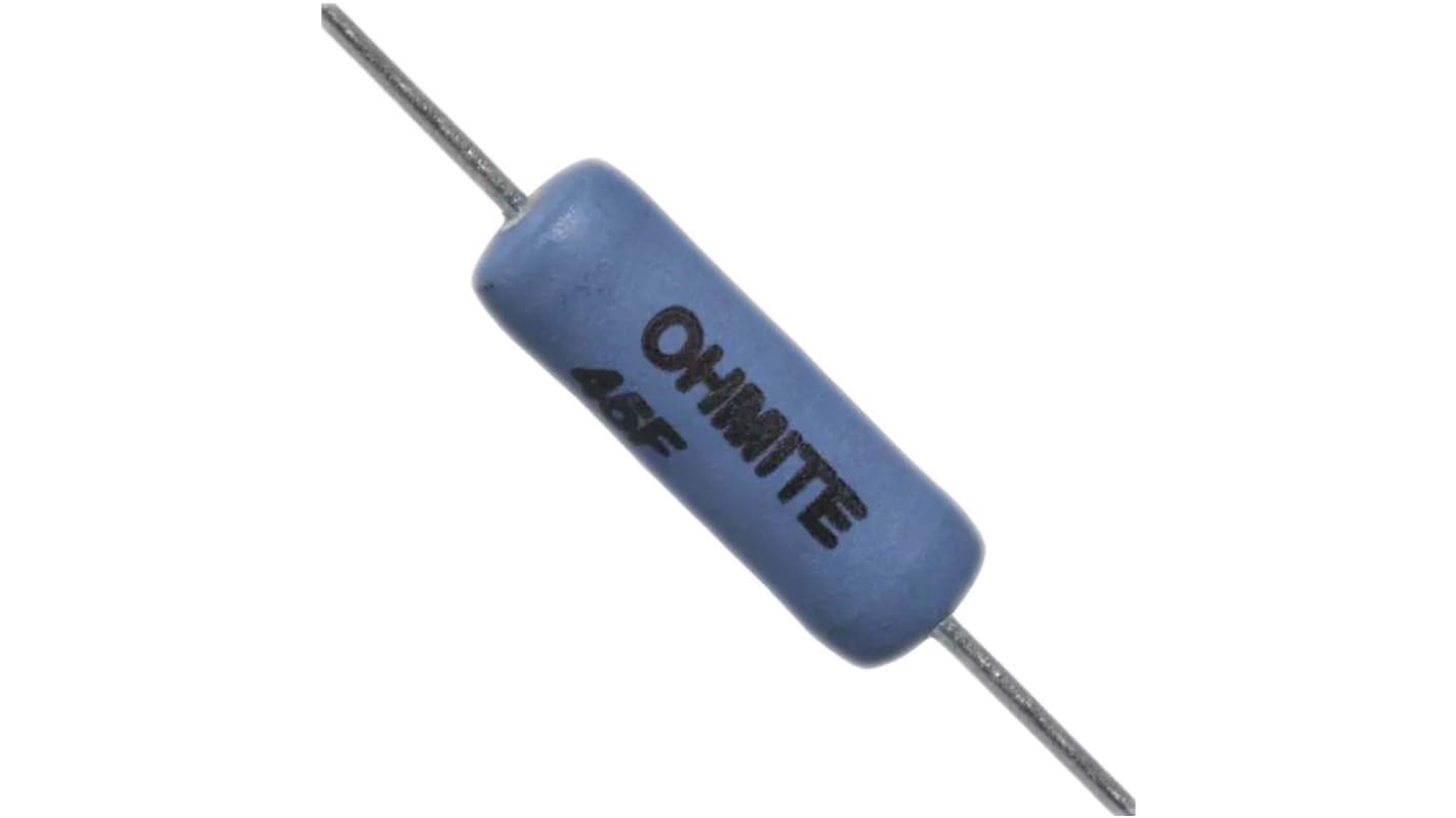 Resistencia Ohmite, de 82Ω ±1%, 5W, Serie 45