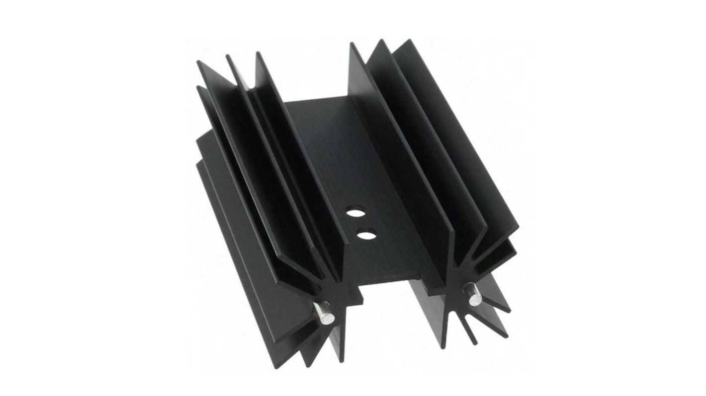 Heatsink, TBH25, TCH35, TEH100, TEH70, 3°C/W, 41.6 x 25 x 63.5mm, Vertical