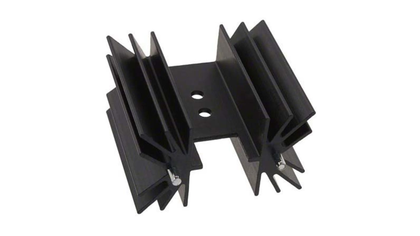 Heatsink, TBH25, TCH35, TEH100, TEH70, 3.8°C/W, 41.6 x 25 x 38.1mm, Vertical