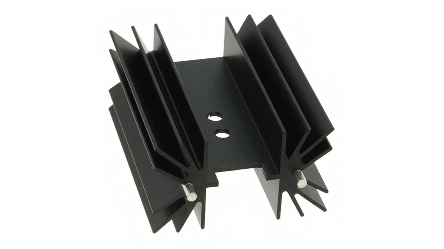 Heatsink, TBH25, TCH35, TEH100, TEH70, 3.4°C/W, 41.6 x 25 x 50.8mm, Vertical