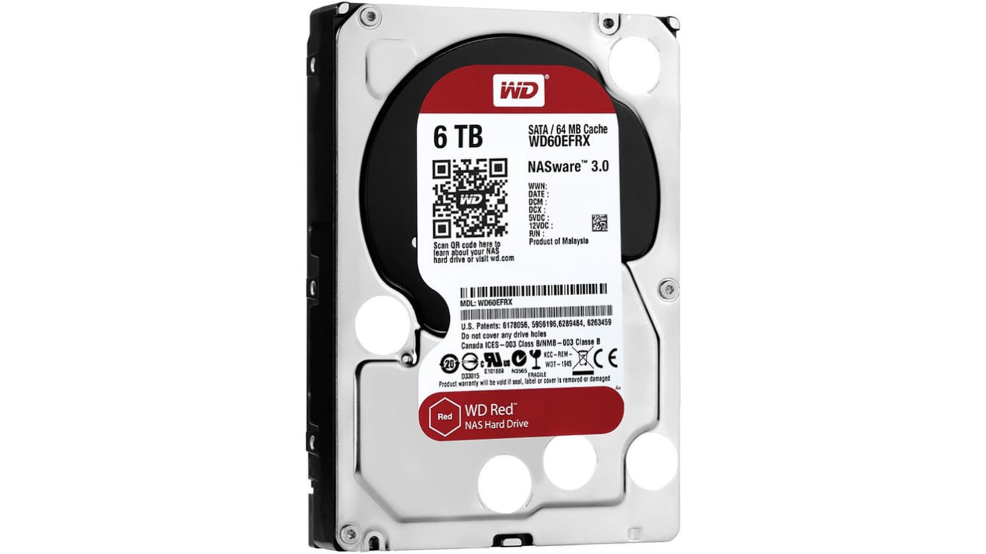 Western Digital Red 6 TB Internal Hard Drive