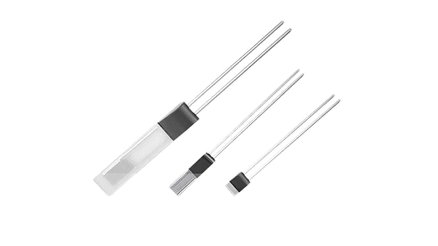 TE Connectivity PT1000 RTD Sensor, 1.2mm Dia, 4mm Long, Chip, 0.3 % +600°C Max