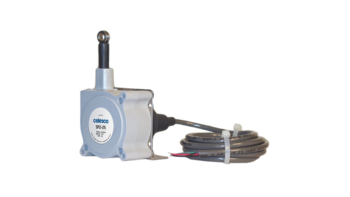 TE Connectivity SP2 Bügelmontage Linear Potentiometer 10kΩ ±10% / 2W, Schaft-Ø 4,19 mm