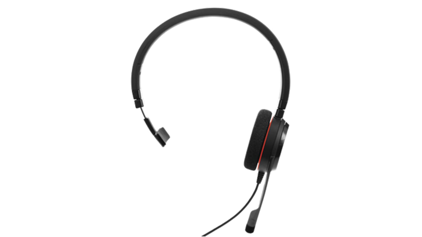 Jabra Evolve 20 On-Ear-Headset USB A Schwarz Verdrahtet